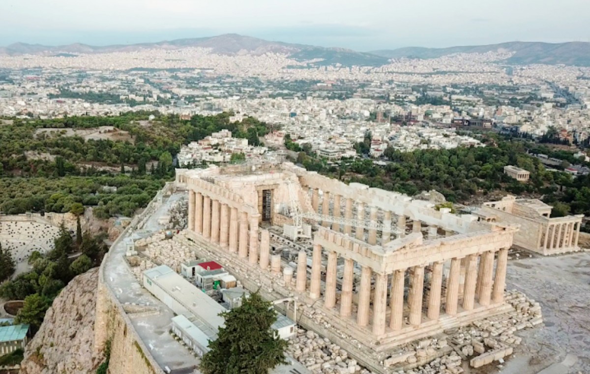 Reise nach Athen: Live-Bericht. Sonniges Athen