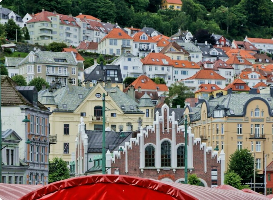Die Altstadt von Bergen